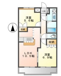 ストークコーポ大津茂の物件間取画像